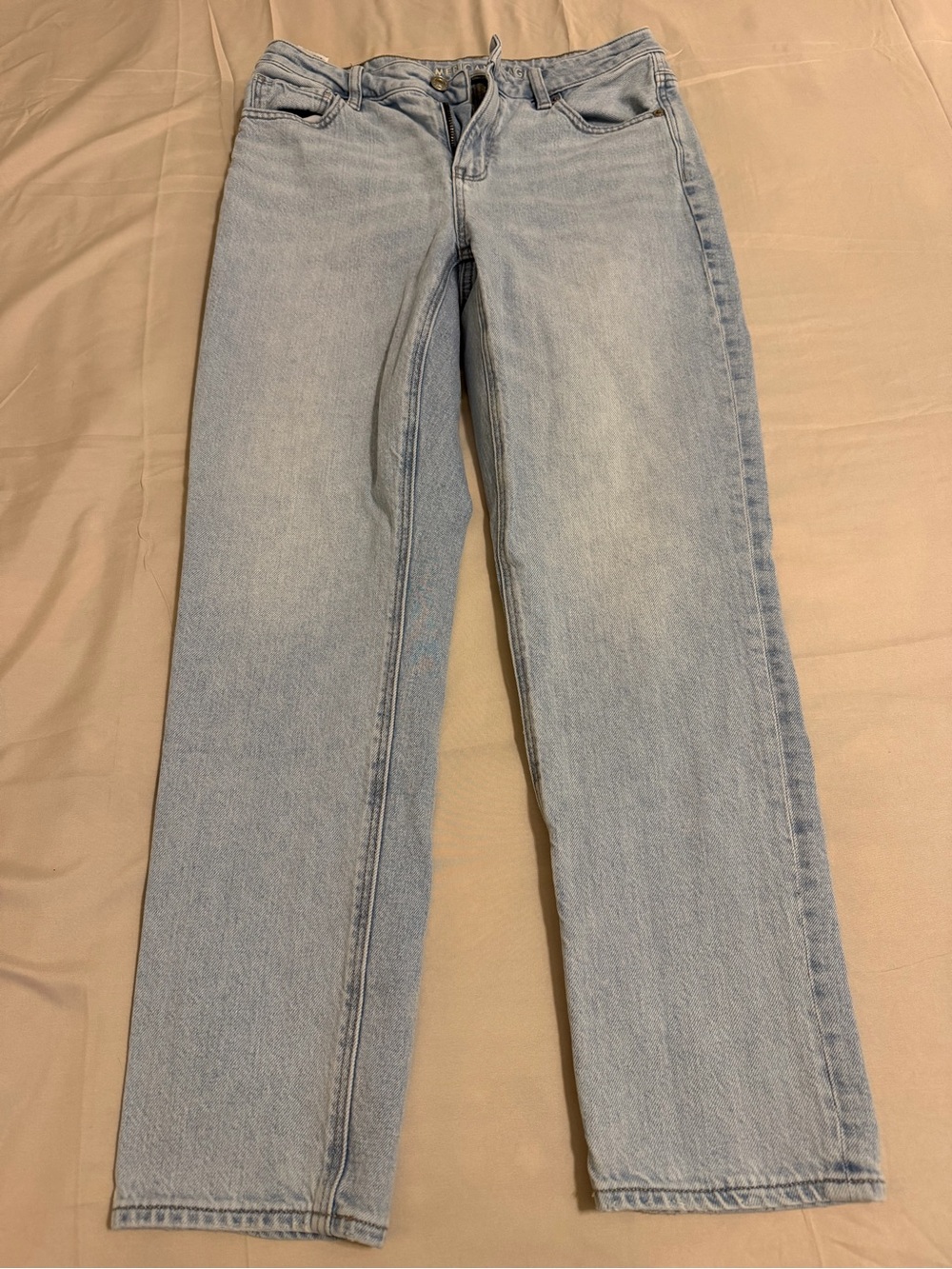 Women’s American Eagle Outfitters Light Blue Mom Jeans
